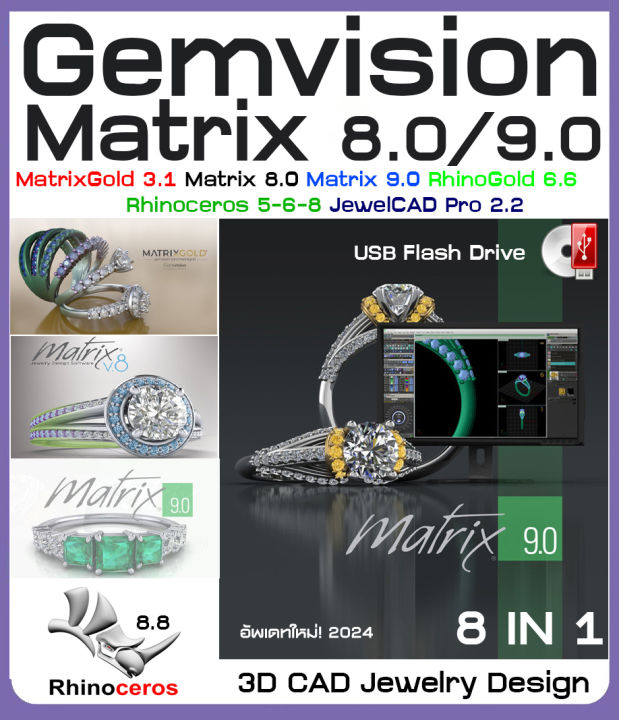 โปรแกรม MatrixGold Matrix Matrix Rhinoceros 5-8 - Main Image