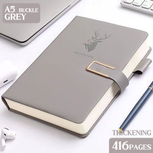 416 Pages A5 Faux Leather Thick Business Notebook Sketch Journal Diary