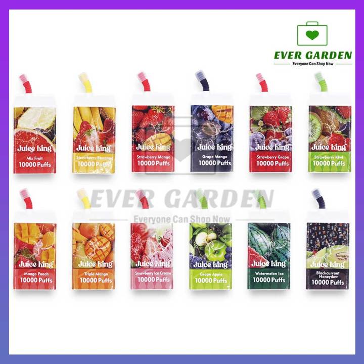 Evergardern JUICE KING 10000 Puffs Disposable Pod Juiceking 10k Puff