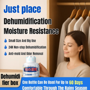 【Buy 3 Get 2 Free】Wardrobe Dehumidifier Box Desiccant Moisture-Proof Mildew-Proof Dehumidification Moisture-Absorbing Bag Artifact Agent Moisture-Absorbing Water防潮防霉除湿盒