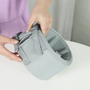 Soft Dog Neck Brace for Post Surgeries Comfortable Adjustable Elizabethan Collar Neck Support for Small to Large Pet