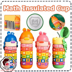 430ml Math Insulated Cup 316 Stainless Steel Kids Leakproof Creative Arithmetic Water Thermos 数学保温杯