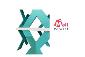 Mall Perabot | Rak Sepatu Sendal X 4 / 5 Susun Tempat Sandal | Serbaguna Rak Silang Murah