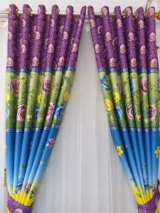 GORDEN MIN FLOWER PRINTING EMAS UNGU