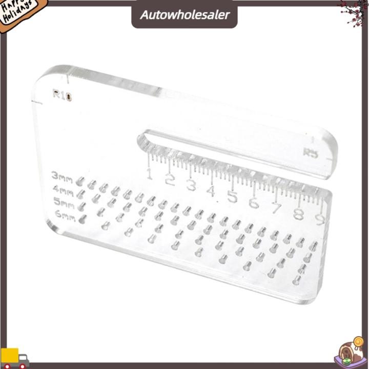 Autowholesaler khâu Khoảng cách lỗ hướng dẫn da thủ công công cụ khoảng ...