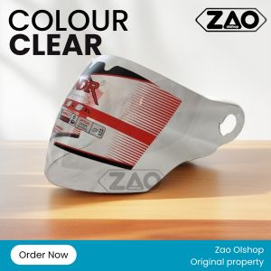 kaca Visor helm NHK AVIATOR NDR ShieldX – Kaca Helm NDR Anti-Silau dengan Proteksi Ekstra Vog