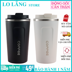 Ly giữ nhiệt cafe 510ml inox 304 giữ nhiệt nóng lạnh đến 12h cao cấp