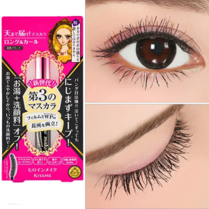 Kiss Me Mascara Japan No.1 KissMe Third Gen Waterproof Long Lating Volume Long Curl Black Kiss Me Heroine Mascara Water ProofKiss Me Eye Mascara