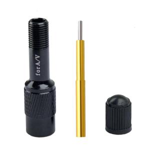 Aluminum Alloys Tire Inflation Adapters Quickly Install Bike Pumps Extension Tool Bicycles Accessories