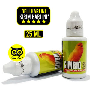 Kicau Mart Vitamin Burung Kenari Cimbio Herba Tetes Obat Penggacor Kenari Vitamin Harian Lomba Obat Anti Lesu Ngantuk Serak Macet Bunyi CMBSKN