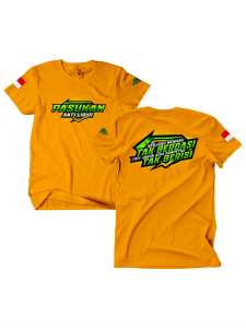 KAOS DISTRO PASUKAN ANTI LIBUR VOL- 5 AD (kerjaku memang tak berdasi) COTTON COMBED 24S( LEBIH TEBAL DARI 30S )