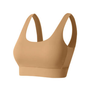 Ghldin Kldin รุ่นใหม่ สปอร์ตบรา เสื้อกั๊กดันทรงสูงกันกระแทก กันลื่น บราวิ่งโยคะ ชุดชั้นในฟิตเนส หลังสวย  แผ่นเสริมหน้าอกแบบรวม