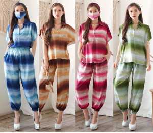 Oneset Wanita Miami Rayon Luxury