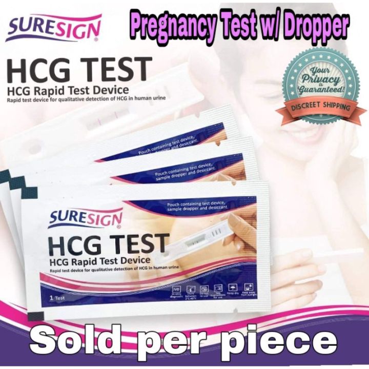 Pregnancy Test Kit (PT) (1pc)w/DROPPER (Discreet packaging) Lazada PH