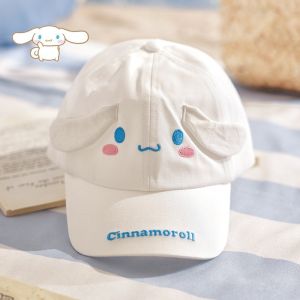 Sanrio Cinnamoroll Cartoon Fashion Children Cap Hello Kitty Kuromi Melody Baseball Cap Outdoor Sports Caps Sunscreen Cap