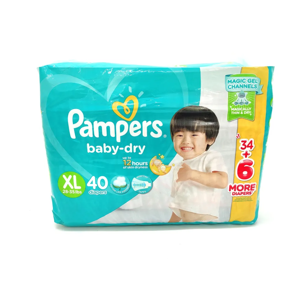 Pampers xl sale 40 pcs price