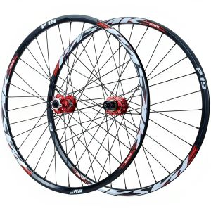Bearin five-bearing disc brake mountain bike wheel set 26inch 27.5inch 29inch wheel rims HG MS XD-HB16P19-(1 pair)