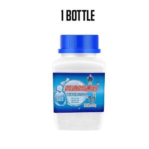 260g Clog Remover Cleaner Clogged Drain Pipe Basin Drainage Remover Powder Removing Blockage Nyah Sumbat