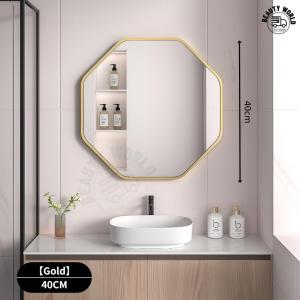 [SG Seller]Makeup Mirror Stick Wall Self-Adhesive Washbasin Mirror Bathroom Mirror Creative Vanity Mirror