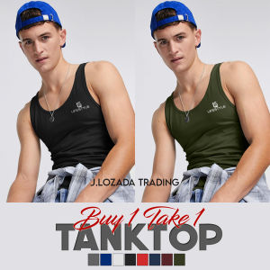 BO2 BUY 1 TAKE 1 MENS TANK TOP SANDO (TNKT) 7.0 - Quick dry workout tank top gym body building sando/gym sando tank top muscle tee/jersy sando for men
