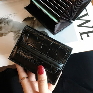 BOWEN 88407 DOMPET KARTU DAN UANG KECIL MINI MODEL KEKINIAN BAHAN SINTETIS LEMBUT