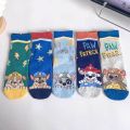 Kids Socks PAW Patrol Cotton Crew Socks For 1-3/3-5/5-10 Years Old Boy Girl Athletic Cushioned Socks (5-pair). 