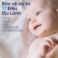 Combo Sữa tắm gội 400ML và Kem chống hăm tã 70G dịu lành cho bé với Calendula hoa cúc hữu cơ. 