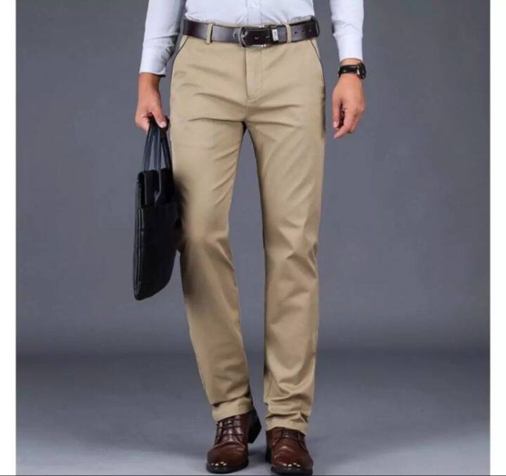 Formal Slacks Men Straight Cut Pants Men | SIZE: 29-40 | Lazada PH