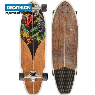 Y☆822 DECATHLON OXELO ロングスケートボード - メルカリ