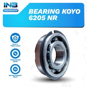 Laker Bearing 6205 NR KOYO Bearing Transmisi Daihatsu Ceria Original KOYO INB JOGJA