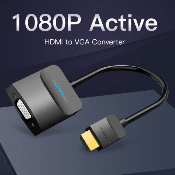 Converter Hdmi To Vga Vention Lazada Indonesia