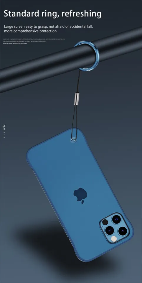 XICCI Ultra Slim Frameless Case for iPhone 12/iPhone 12 Pro/iPhone