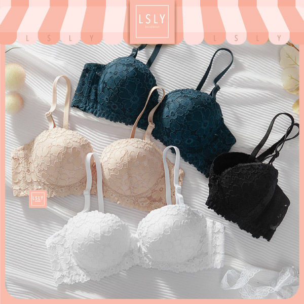 Lace Bra with Removable Straps