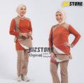 Setelan Olahraga Muslimah / Setelan Baju Senam Wanita / Sportwear. 