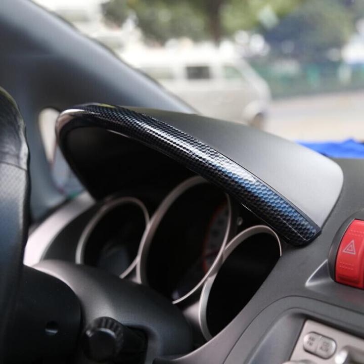 Carbon Fiber Window Lift Regulator Cover Trim – 4PCS – Fits Honda Fit Jazz 2014-2018