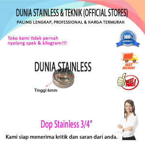 Dop Stainless 3/4"