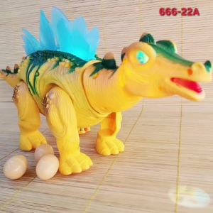 Hộp Đồ Chơi Khủng Long Pin Đèn Đẻ Trứng Dành Cho Bé 666-22A - Đồ chơi trẻ em Kids toys