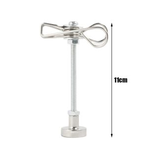 LYMEDIA แม่เหล็กแบบแม่เหล็ก ตัวยึดขดลวดยุง เหล็กไร้สนิม มัลติฟังก์ชั่นการใช้งาน ช่องเสียบธูปทำจากไม้ แบบพกพาได้ ฐานถาดเถ้า ยากันยุงธูปที่บ้าน