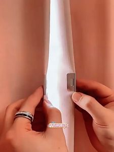 Magnetic Curtain Clips No-Drill No-Sew Window Drape Closure Light Blocking Buckles for Home Dorm Bedroom Use