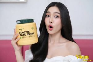 Hấp Dầu Phục Hồi Chuyên Sâu ASAPA KERATIN HAIR MASK 1000ML Phục Hồi Sâu Cho Tóc Hư Tổn Gãy Rụng