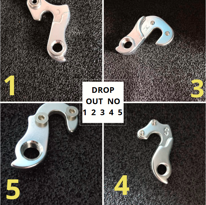 Dropout #1 Drop out #2 Hanger Rear Derailleur Hanger Mountain Bike