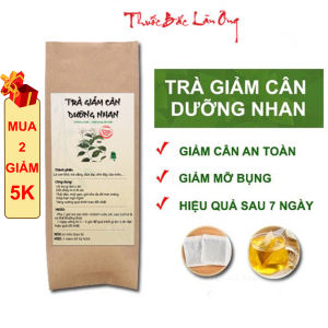 Trà hỗ trợ giảm cân dưỡng nhan detox thải độc an toàn hiệu quả - Thuốc Bắc Lãn Ông