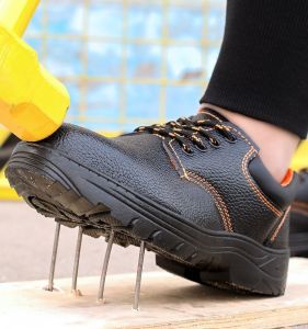 Brand GenGeGo (Free Shipping COD)Safety Shoes Steel Cap Shoes For Men And Women Heavy Shoes Women Steel Toe Shoes For Men Work Shoes Safety Boots Men Women