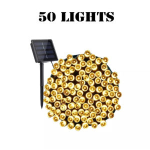 100% Original TTC Christmas Light Outdoor Solar 10m 100LED Waterproof Holiday 2 Model Seasonal