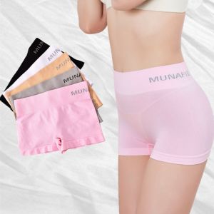 Seamless Body Shaping Casual Short Ladies Boxer Briefs Underwear Cotton Fashion Female Panties Safety Pants For Women