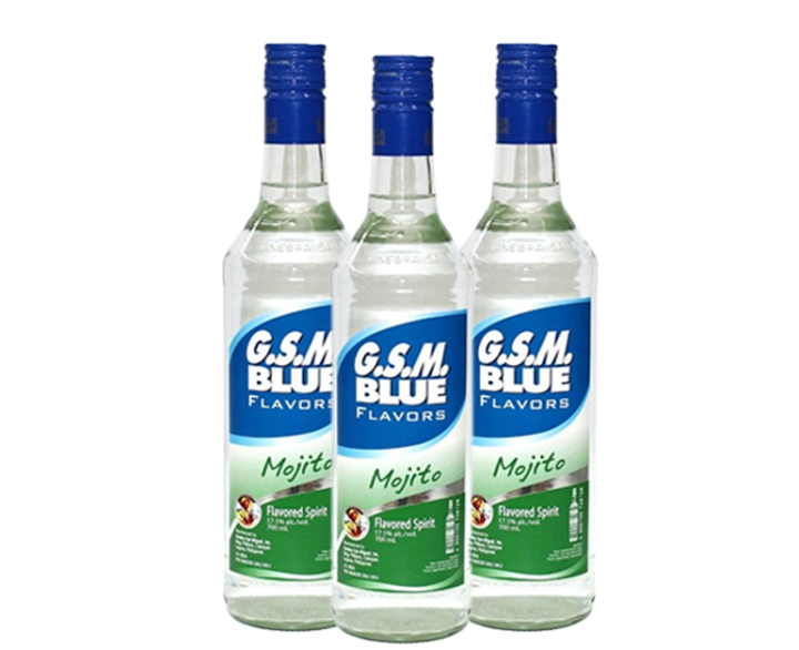 Ginebra San Miguel Gsm Blue Mojito 700 Ml Bundle Of 3 Bottles Lazada Ph