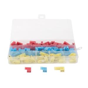 Bọc ni lông cách điện cờ thiết bị đầu cuối loại 80 cái góc phải đầu kẹp càng cua với chuyên nghiệp Kìm cắt và tuốt dây 22 14awg