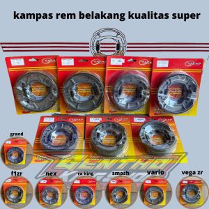 KAMPAS REM BELAKANG TROMOL PIRODO RX KING VARIO VEGA ZR GRAND SMASH FIZR FORCE 1 NEX