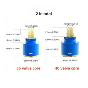 Faucet valve core mixed faucet valve core hot and cold faucet universal valve core ceramic valve core