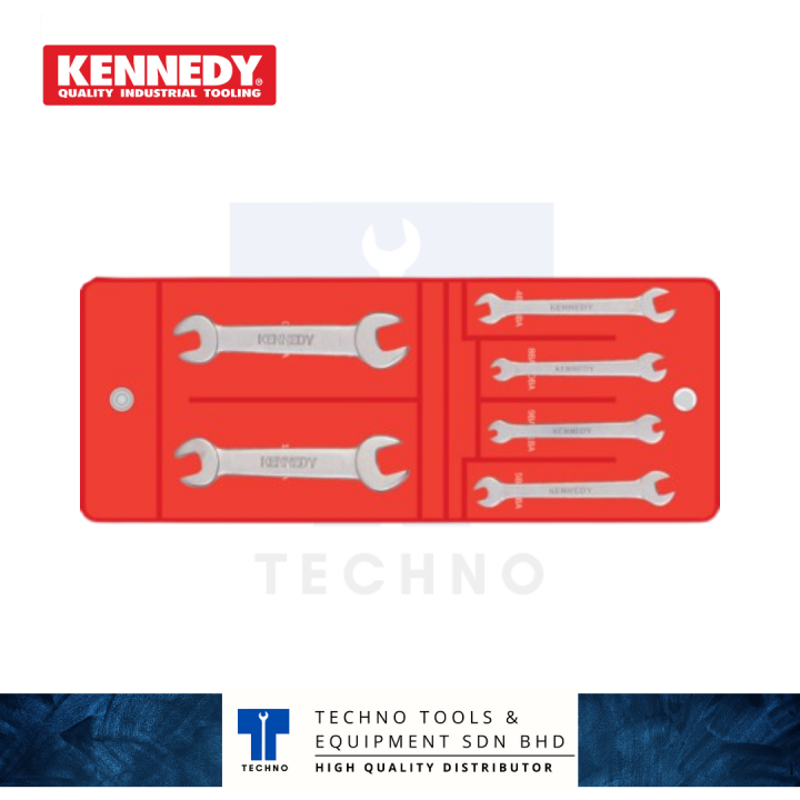 KENNEDY 0-11BA OPEN END SPANNER SET 6PC - KEN5820910K | Lazada
